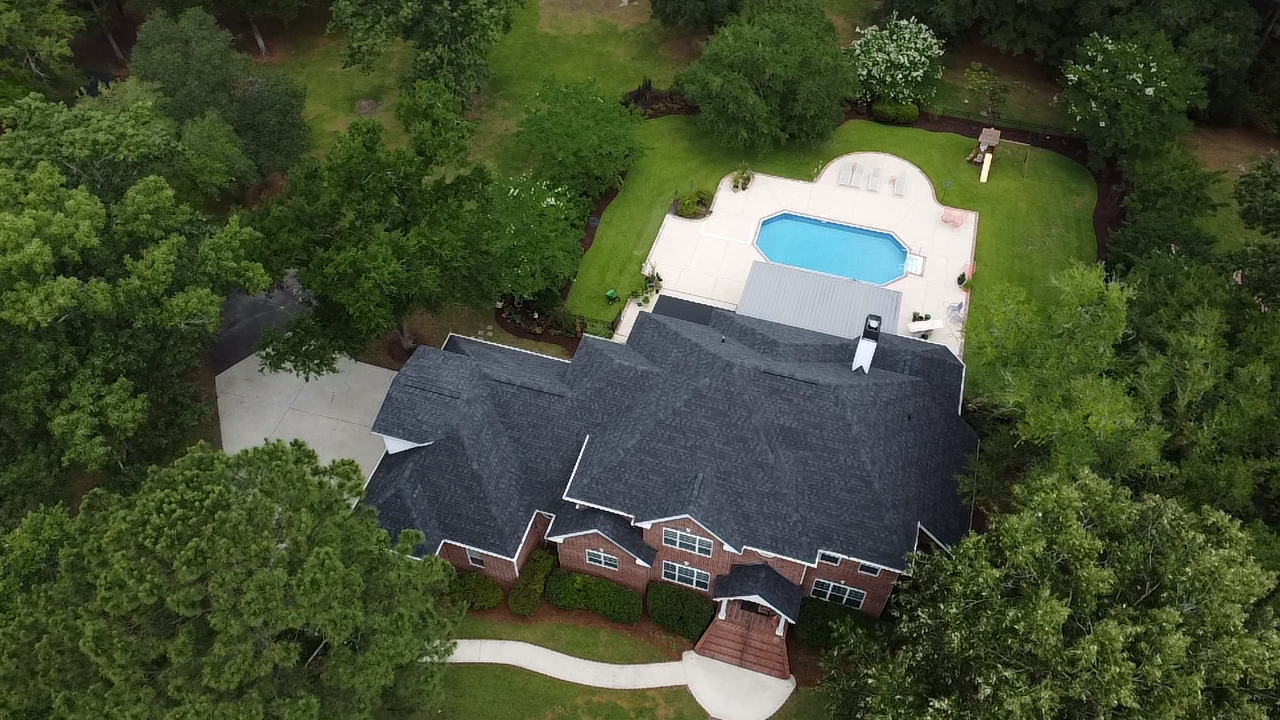 Architectural asphalt shingle roof replacement in Summerville